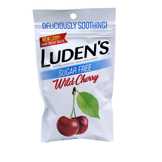 922-99083 - Luden's sugar free wild cherry cough drops 25 ct.