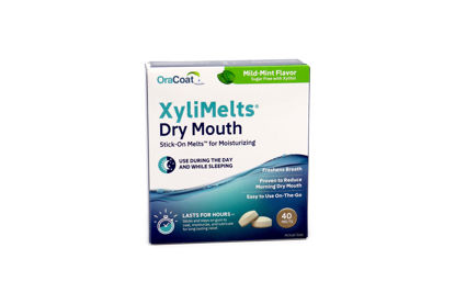 Picture of Xylimelts for Dry Mouth 40/ct Mint
