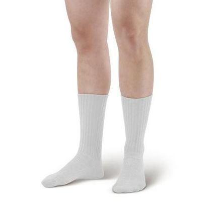 Picture of King size diabetic sock XXL white 1 pair