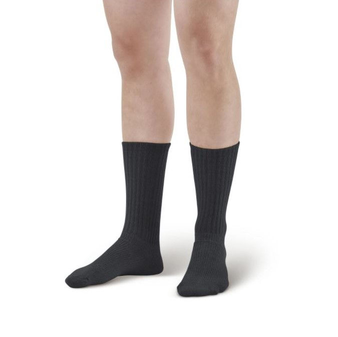 Highmark Wholecare OTC Store Polyester Diabetic Socks Black Large XL 1 