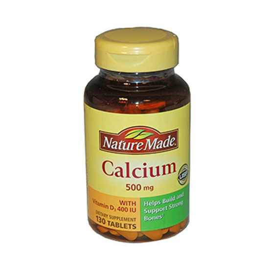 Picture of ** Calcium 500mg + D tablets 130 ct.
