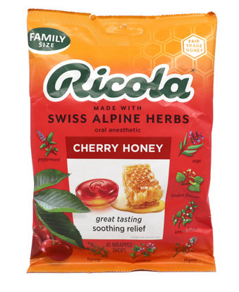 Picture of Ricola Cherry Honey Drops - 45 Count