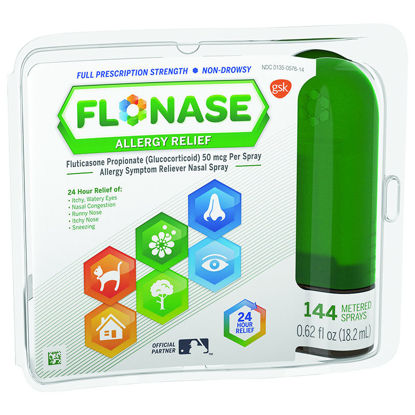 Picture of Flonase nasal spray for allergies 144/spray