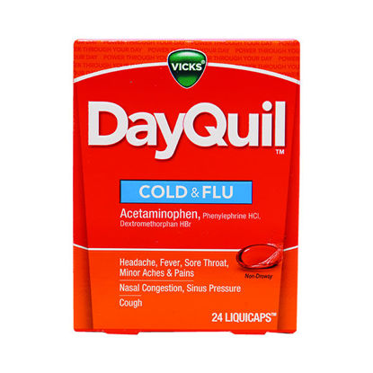 Picture of Vicks DayQuil cold & flu liquicaps 24 ct.