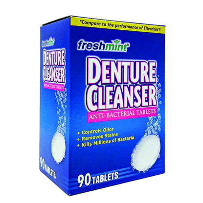 Picture of Freshmint denture cleanser tablets  90 ct.