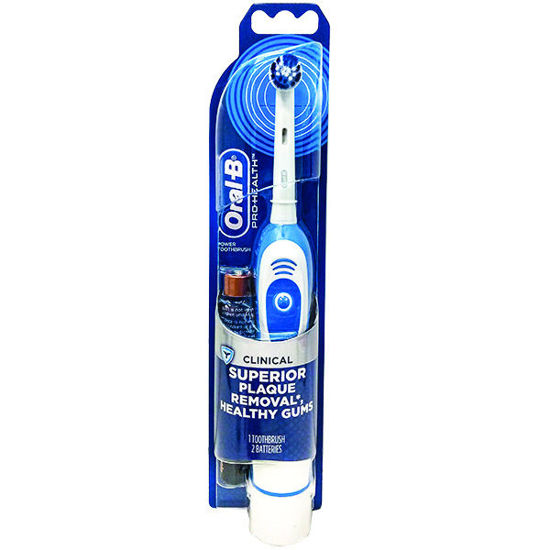 Picture of Oral b battery powered toothbrush