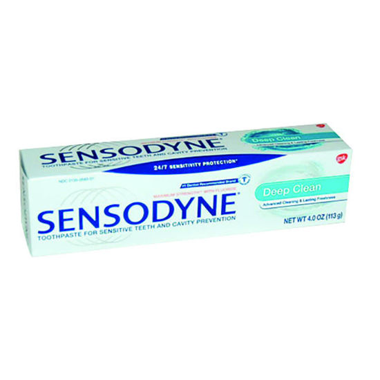 Picture of Sensodyne deep clean toothpaste  4 oz.