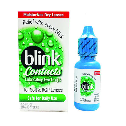 Picture of Blink contacts lubricating eye drop 10ml
