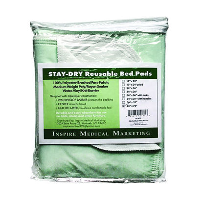 Picture of Stay dry reusable bed pad  36 in. x 72 in.
