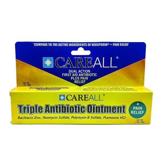 Picture of Triple antibiotic ointment -generic neosporin- plus 1 oz.