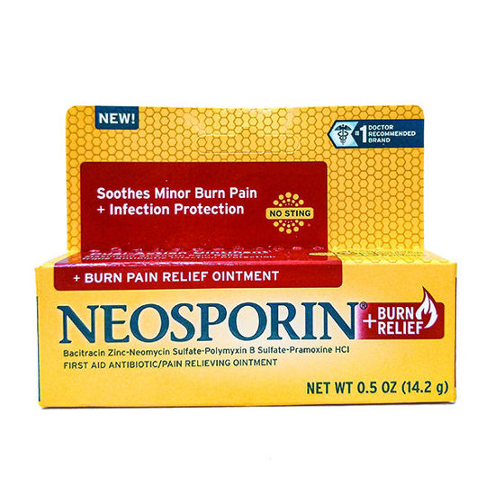 Picture of Neosporin burn relief ointment .5 oz.