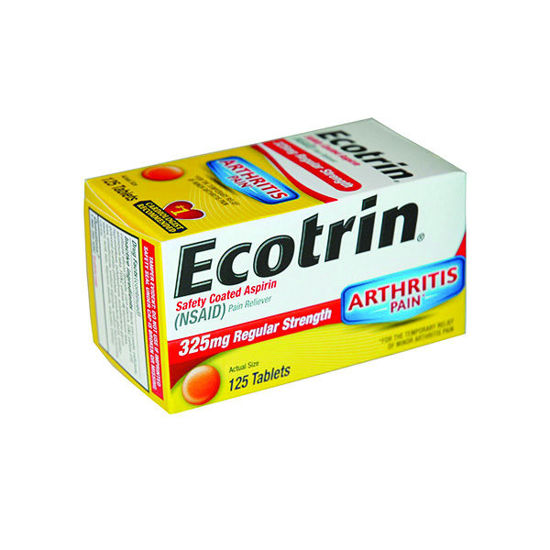 Picture of Ecotrin tablets 325mg 125 ct.