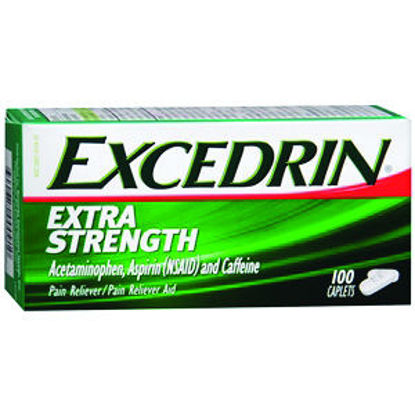 Picture of Excedrin extra strength 500mg caplets 100 ct.