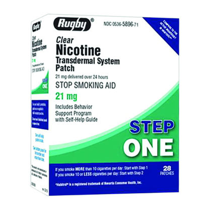 Picture of Nicotine patches step 1 - 21mg 28 ct.