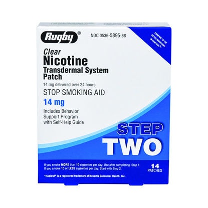 Picture of Nicotine patches step 2 - 14mg 14 ct.