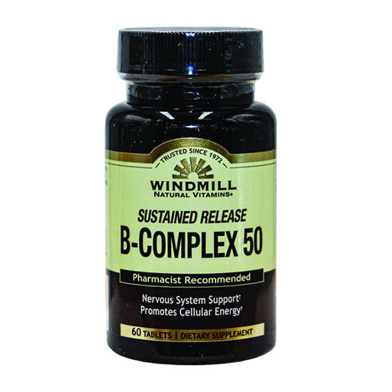 Picture of Sustain release B-complex tablets  60 ct.