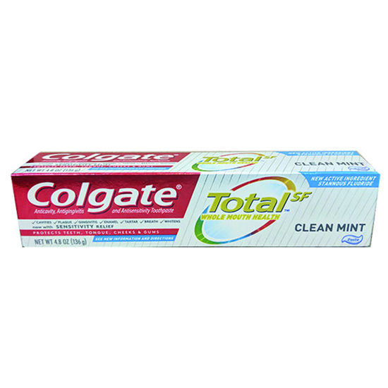 Picture of Colgate total clean mint toothpaste 4.8 oz.