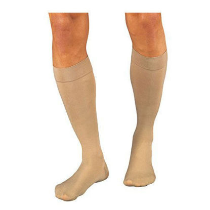 Picture of Unisex beige medium support - large 20-30 mmhg