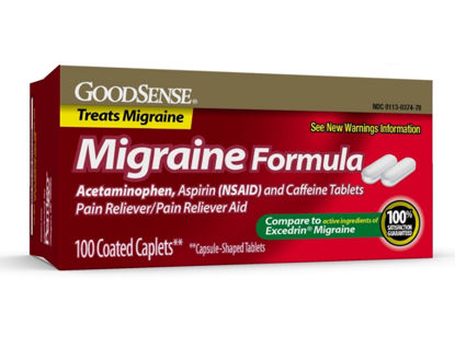 Picture of Migraine Formula, Coated Caplets 100CT